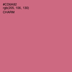 #CD6A82 - Charm Color Image