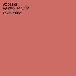 #CD6B65 - Contessa Color Image