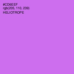 #CD6EEF - Heliotrope Color Image