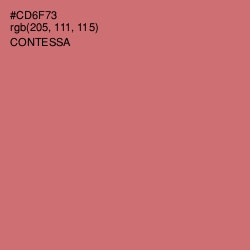 #CD6F73 - Contessa Color Image