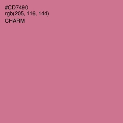 #CD7490 - Charm Color Image