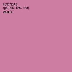 #CD7DA3 - Hopbush Color Image