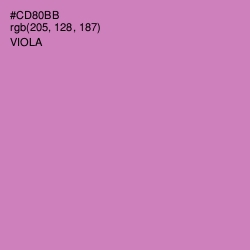 #CD80BB - Viola Color Image