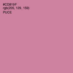 #CD819F - Puce Color Image