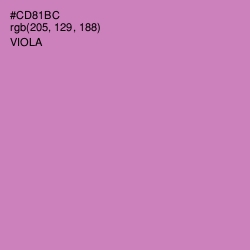#CD81BC - Viola Color Image