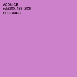 #CD81CB - Shocking Color Image