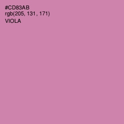 #CD83AB - Viola Color Image