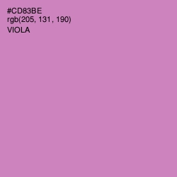 #CD83BE - Viola Color Image