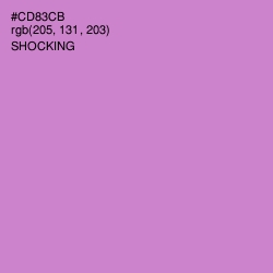#CD83CB - Shocking Color Image