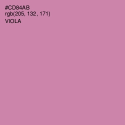 #CD84AB - Viola Color Image