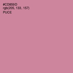 #CD859D - Puce Color Image