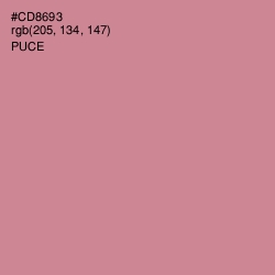 #CD8693 - Puce Color Image
