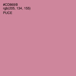 #CD869B - Puce Color Image