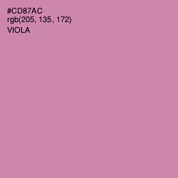 #CD87AC - Viola Color Image