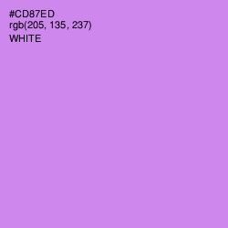 #CD87ED - Light Wisteria Color Image