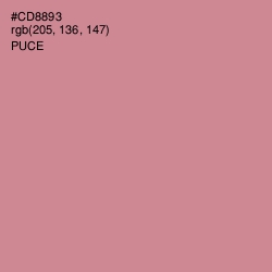 #CD8893 - Puce Color Image