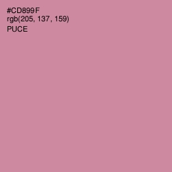 #CD899F - Puce Color Image