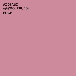 #CD8A9D - Puce Color Image
