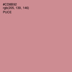 #CD8B92 - Puce Color Image