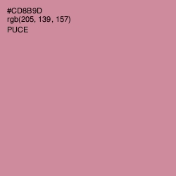 #CD8B9D - Puce Color Image