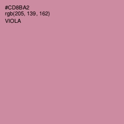 #CD8BA2 - Viola Color Image