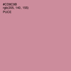 #CD8C9B - Puce Color Image