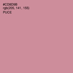 #CD8D9B - Puce Color Image