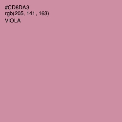 #CD8DA3 - Viola Color Image