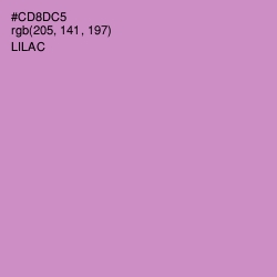 #CD8DC5 - Lilac Color Image