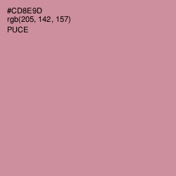 #CD8E9D - Puce Color Image