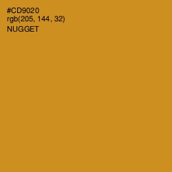 #CD9020 - Nugget Color Image