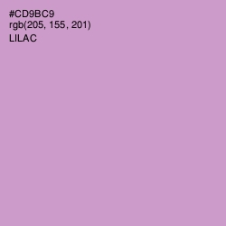 #CD9BC9 - Lilac Color Image