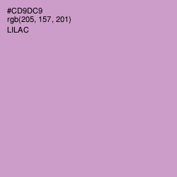 #CD9DC9 - Lilac Color Image