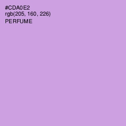 #CDA0E2 - Perfume Color Image
