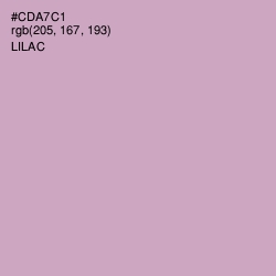 #CDA7C1 - Lilac Color Image
