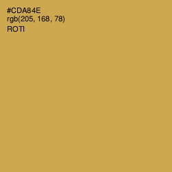 #CDA84E - Roti Color Image