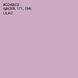 #CDABC2 - Lilac Color Image