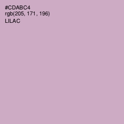 #CDABC4 - Lilac Color Image