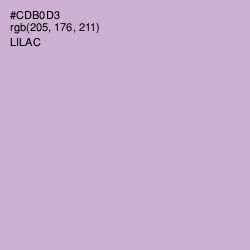 #CDB0D3 - Lilac Color Image