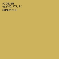 #CDB35B - Sundance Color Image