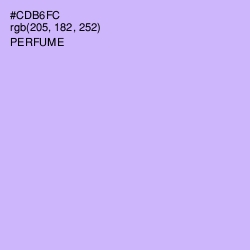 #CDB6FC - Perfume Color Image