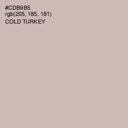 #CDB9B5 - Cold Turkey Color Image