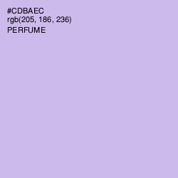 #CDBAEC - Perfume Color Image