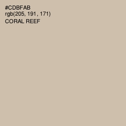 #CDBFAB - Coral Reef Color Image