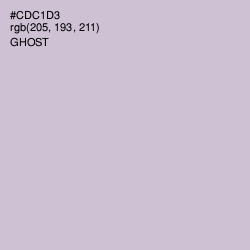 #CDC1D3 - Ghost Color Image