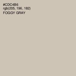 #CDC4B6 - Foggy Gray Color Image