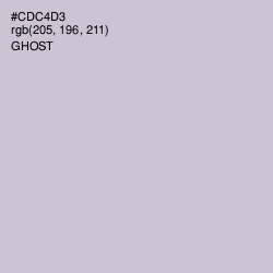 #CDC4D3 - Ghost Color Image
