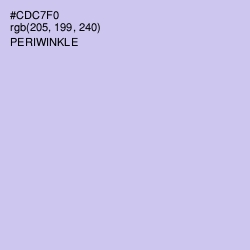 #CDC7F0 - Periwinkle Color Image