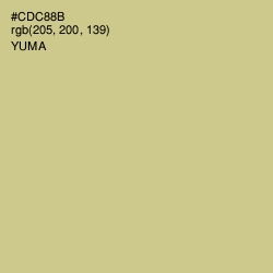 #CDC88B - Yuma Color Image