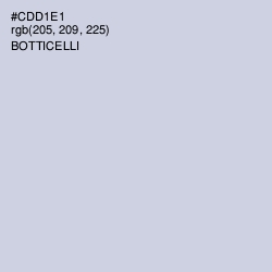 #CDD1E1 - Botticelli Color Image